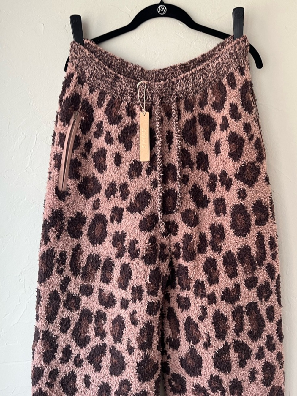 HTF SKIMS COZY OVERSIZED JOGGERS IN SIENNA LEOPARD PRINT XXS/XS S/M - Picture 6 of 7